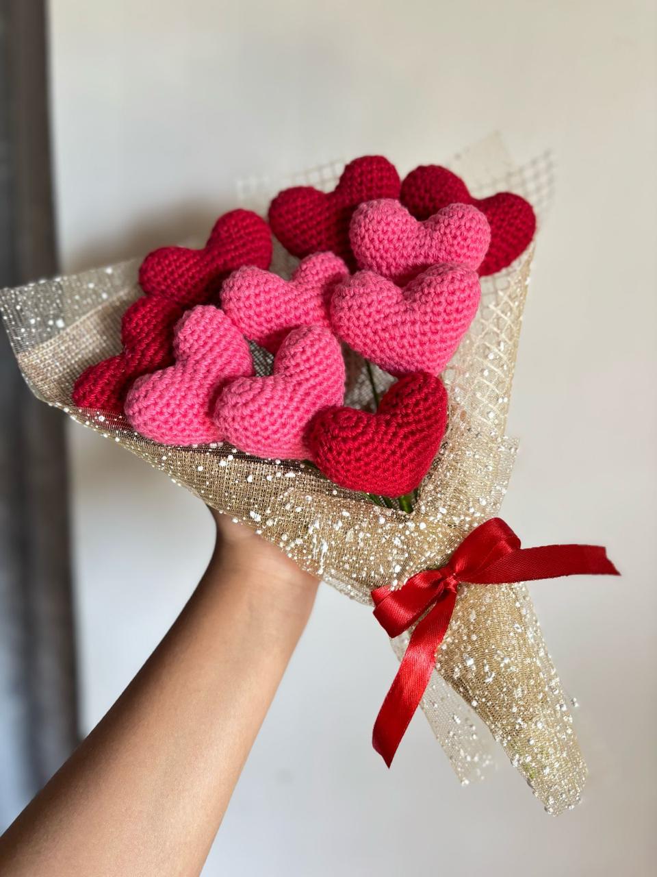 Crimson Heart Bouquet