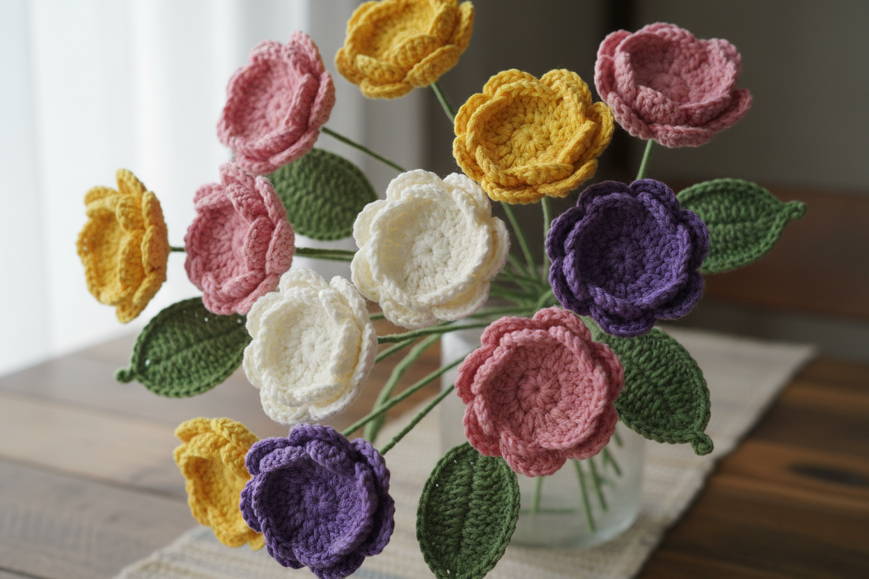 crochet flowers
